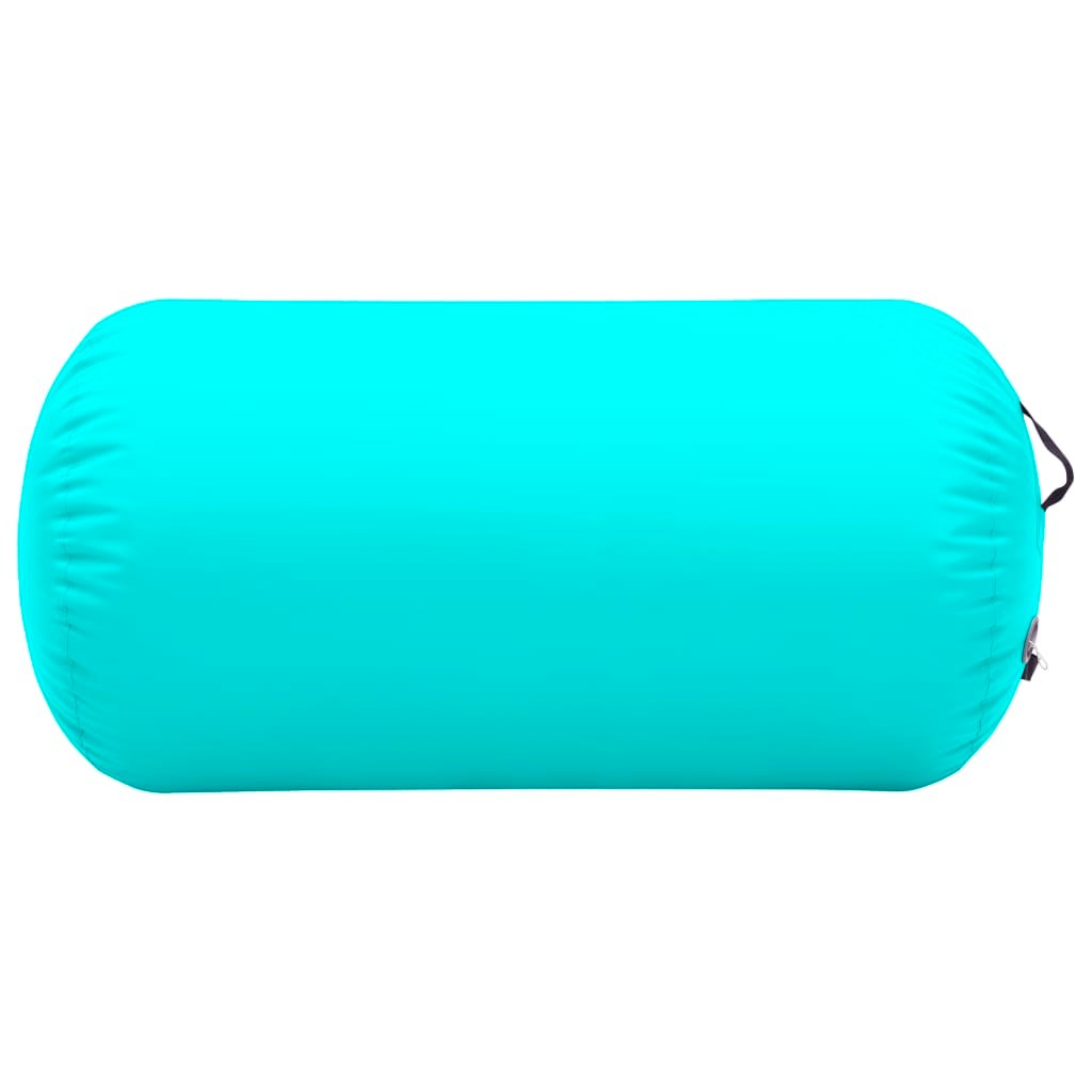 Inflatable Gymnastic Roll with Pump 120x90 cm PVC Green 16 Inflatable Gymnastic Roll with Pump 120x90 cm PVC Green